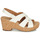 Schoenen Dames Sandalen / Open schoenen Clarks Giselle Beach Wit