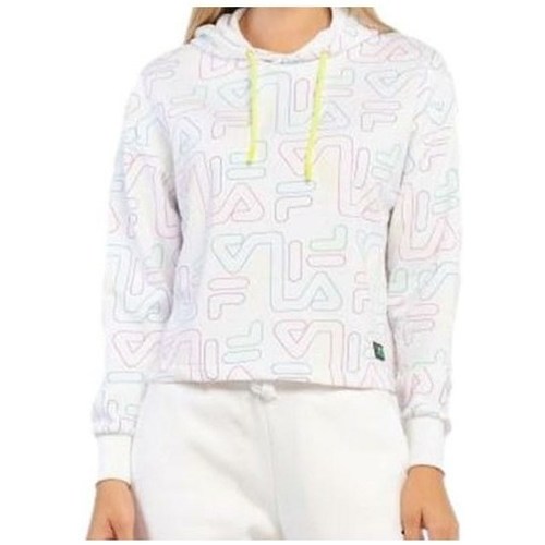 Textiel Dames Sweaters / Sweatshirts Fila Salina Aop W Wit