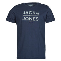 Textiel Heren T-shirts korte mouwen Jack & Jones JCOGALA Marine