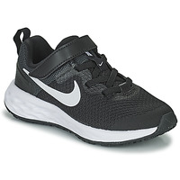 Schoenen Kinderen Allround Nike Nike Revolution 6 Zwart / Wit