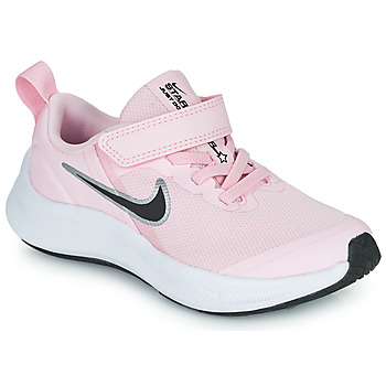 Schoenen Kinderen Allround Nike Nike Star Runner 3 Roze / Zwart