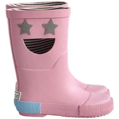 Schoenen Kinderen Laarzen Boxbo Wistiti Star Baby Boots - Pink Roze