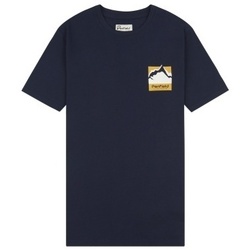 Textiel Heren T-shirts korte mouwen Penfield T-shirt  back graphic bleu