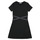 Textiel Meisjes Korte jurken Calvin Klein Jeans PUNTO LOGO TAPE SS DRESS Zwart