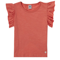 Textiel Meisjes T-shirts korte mouwen Petit Bateau BREEZE Roze