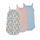Textiel Meisjes Pyjama's / nachthemden Petit Bateau ALOYSIA Multicolour