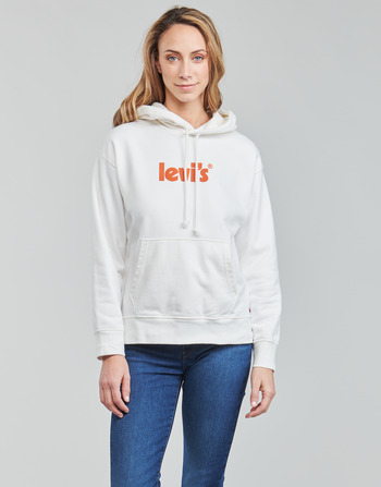 Textiel Dames Sweaters / Sweatshirts Levi's WT-FLEECE Hoodie / Logo / Suiker