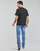 Textiel Heren T-shirts korte mouwen Levi's MT-GRAPHIC TEES Ssnl / Poster / Caviaar