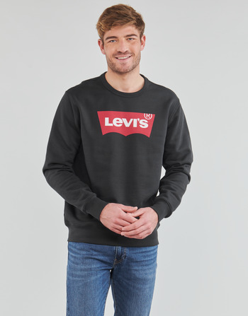 Textiel Heren Sweaters / Sweatshirts Levi's GRAPHIC CREW B Co / Hm / Twee / Color / Jet /  zwart