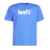 Textiel Heren T-shirts korte mouwen Levi's SS RELAXED FIT TEE Paleis / Blauw