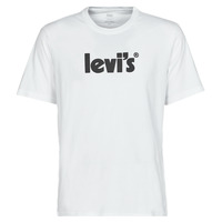 Textiel Heren T-shirts korte mouwen Levi's SS RELAXED FIT TEE Logo / Wit