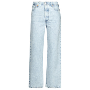 Textiel Dames Straight jeans Levi's RIBCAGE STRAIGHT ANKLE Shore