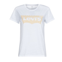 Textiel Dames T-shirts korte mouwen Levi's THE PERFECT TEE Bw / Fill / Wit