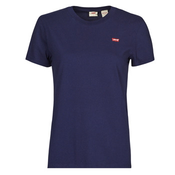 Textiel Dames T-shirts korte mouwen Levi's PERFECT TEE Sea / Captain / Blauw