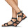 Schoenen Dames Sandalen / Open schoenen Ikks BU80185 Zwart