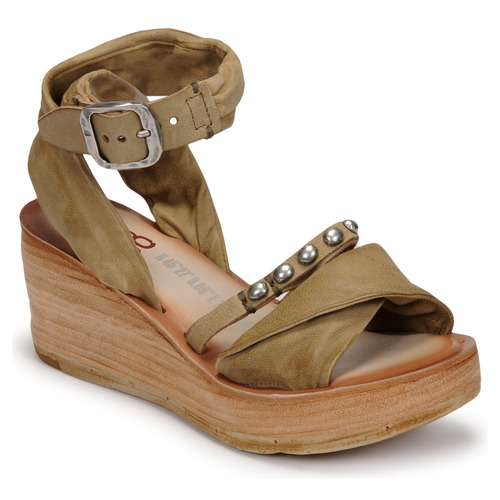 Schoenen Dames Sandalen / Open schoenen Airstep / A.S.98 NOA STRAP II Kaki