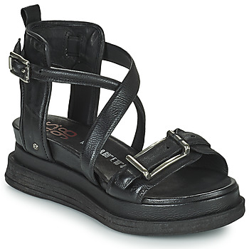 Schoenen Dames Sandalen / Open schoenen Airstep / A.S.98 LAGOS BUCKLE Zwart