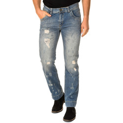 Textiel Heren Straight jeans Desigual 18WMDD07-5053 Blauw