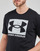 Textiel Heren T-shirts korte mouwen Under Armour UA ABC CAMO BOXED LOGO Zwart