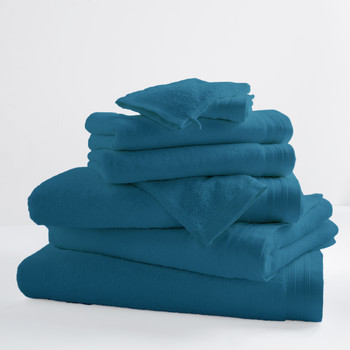 Wonen Handdoeken en washanden Tradilinge CURACAO X2 Blauw