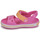 Schoenen Meisjes Sandalen / Open schoenen Crocs CROCBAND SANDAL KIDS Roze / Orange