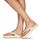 Schoenen Dames Slippers Crocs Classic Platform Flip W Beige