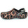 Schoenen Dames Klompen Crocs Classic Animal Remix Clog Zwart / Leopard