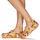 Schoenen Dames Klompen Crocs Classic Retro Resort Clog Roze / Geel