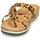 Schoenen Dames Leren slippers YOKONO CHIPRE Leopard