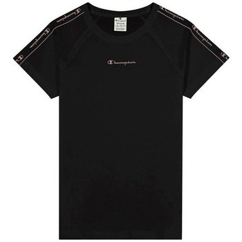 Textiel Dames T-shirts korte mouwen Champion Crewneck Tshirt Zwart