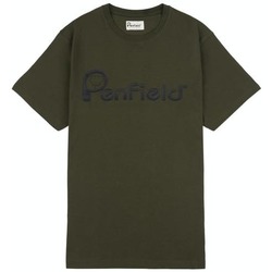 Textiel Heren T-shirts korte mouwen Penfield T-shirt  Bear Chest vert forêt