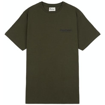 Textiel Heren T-shirts korte mouwen Penfield T-shirt  Hudson Script vert forêt