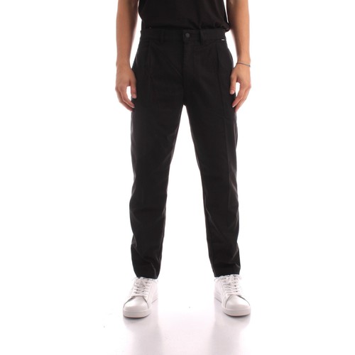 Textiel Heren 5 zakken broeken Calvin Klein Jeans K10K107902 Zwart