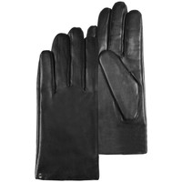 Accessoires Dames Handschoenen Isotoner femme gants chauds smartouch cuir noir 85264 Zwart