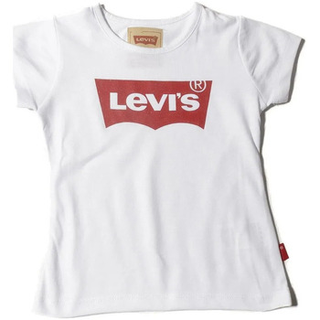 Textiel Meisjes T-shirts & Polo’s Levi's  Wit