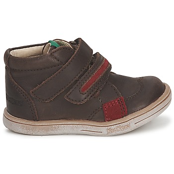 Kickers TAXI Brown / Rood