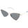 Horloges & Sieraden Zonnebrillen Yves Saint Laurent Occhiali da Sole Saint Laurent New Wave SL 303 Jerry 004 Goud