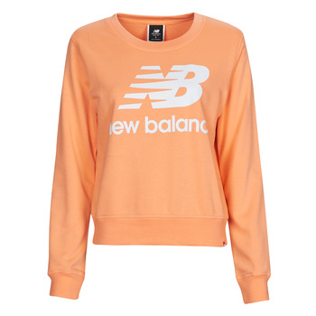 Textiel Dames Sweaters / Sweatshirts New Balance ESSENTIALS CREW Orange