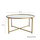 Wonen Salontafels Decortie Coffee Table - Gold Sun S404 Gold
