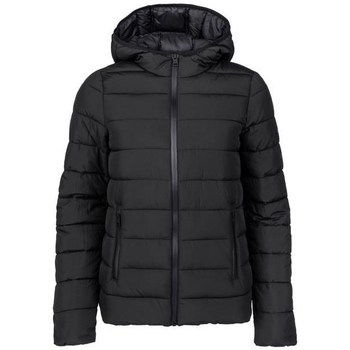 Textiel Dames Jacks / Blazers Champion Hooded Polyfilled Jacket Zwart