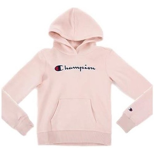 Textiel Meisjes Sweaters / Sweatshirts Champion Hooded Sweatshirt Roze