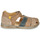 Schoenen Jongens Sandalen / Open schoenen Citrouille et Compagnie FRINOUI Brown / Multicolour
