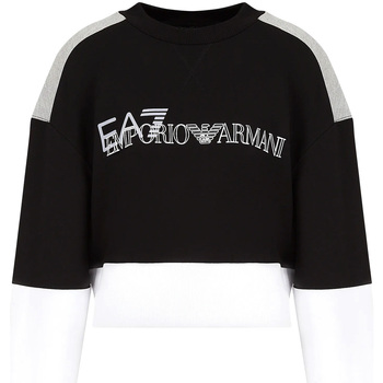 Textiel Dames Sweaters / Sweatshirts Ea7 Emporio Armani 6KTM25 TJ3PZ Zwart