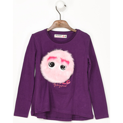 Textiel Meisjes T-shirts met lange mouwen Desigual 18WGTK84-3086 Violet