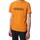 Textiel Heren T-shirts korte mouwen Napapijri 178246 Orange