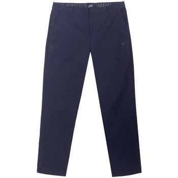 Textiel Heren Broeken / Pantalons 4F SPMTR081 Bleu marine