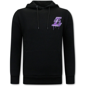 Textiel Heren Sweaters / Sweatshirts Ikao Oversized Hoodie Lakers Zwart