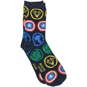 Ondergoed Heren High socks Kisses&Love HU5677-NAVY Blauw