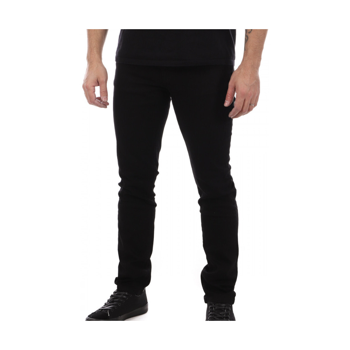 Textiel Heren Skinny jeans Schott  Zwart