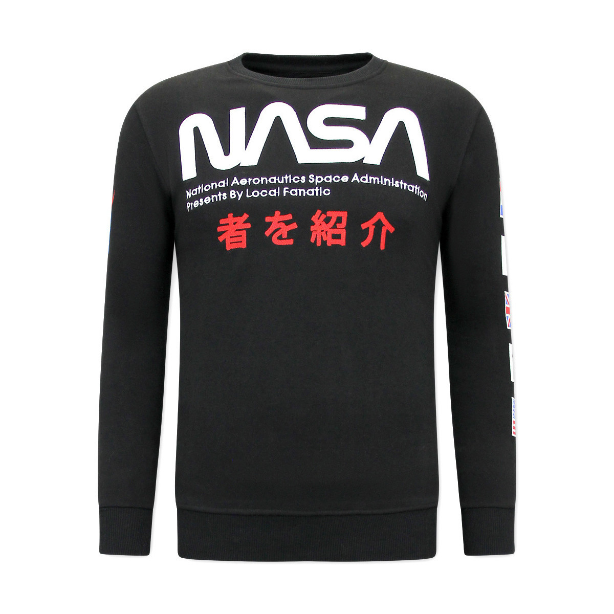 Textiel Heren Sweaters / Sweatshirts Lf NASA International Zwart